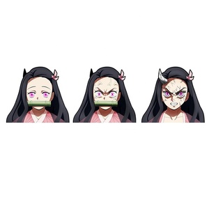 <span class=keywords><strong>Adesivi</strong></span> 3D in Movimento, Anime più Popolari, <span class=keywords><strong>Adesivi</strong></span> Lenticolari Impermeabili con Ragazze Anime Carine, Decorazioni per Auto, Laptop e Pareti - Product Image 6