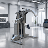 Chariot élévateur semi-électrique à tambour en acier inoxydable Amity Care SUS304 Inox pour salle blanche alimentaire et pharmaceutique