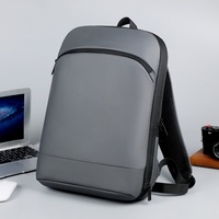 Mochila Expandible para Portátil de Negocios, Mochila de Viaje Resistente al Agua con Compartimento para Equipaje, Mochila Escolar de Gran Capacidad para Hombre