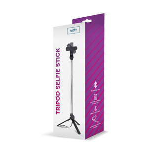 Setty Selfie Stick With Tripod And <b>Bluetooth</b> Remote 100 Cm Extendable For Phone <b>Camera</b> Use - Product Image 4