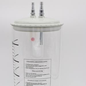 Bouteille d'aspiration à pression négative de qualité export 4L, accessoire réutilisable en matériau PC pour appareils d'aspiration sous vide - Product Image 3