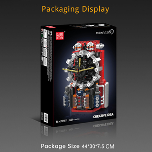 Khuôn Vua 10187 động cơ đồng hồ sáng tạo đồ chơi trò chơi đồ chơi kỹ thuật Mô hình giải trí khối xây dựng - Product Image 6