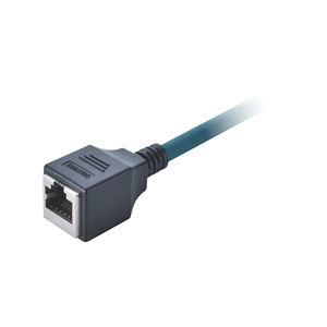 RJ45 Kết Nối Nam Đến Nữ Ổ Cắm Đúc 1M Cat 6A 26AWG PVC Cáp Mạng - Product Image 4
