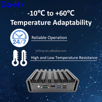 Mini PC LS01 2.5G 6 LAN Pfsense Quad Core N100 sans ventilateur en alliage d'aluminium, pare-feu, routeur, serveur d'entreprise domestique DDR5