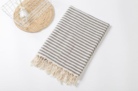 Serviette turque 100% coton XL serviette de plage turque Peshtemal serviette de hamac turque