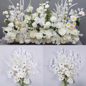 L-10 <span class=keywords><strong>de</strong></span> flores falsas <span class=keywords><strong>de</strong></span> seda, diente <span class=keywords><strong>de</strong></span> león <span class=keywords><strong>de</strong></span> imitación, Margarita, lirios, Hortensia, flores decorativas para pared <span class=keywords><strong>de</strong></span> boda, flor blanca, venta al por mayor - Product Image 6