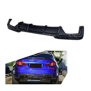 Difusor Trasero de Parachoques de Fibra de Carbono Modelo <span class=keywords><strong>V</strong></span> de Ajuste Perfecto para BMW Serie 5 F10 2008-16 - Product Image 3