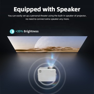โปรเจคเตอร์ AUN Y3 2026 รุ่นพิเศษสำหรับเด็ก ป้องกันดวงตา รองรับการเชื่อมต่อ iPhone ผ่านสาย ฉายภาพแบบมิเรอร์ 720P HD โฮมเธียเตอร์ขนาดเล็ก พกพาสะดวก มัลติมีเดีย - Product Image 3
