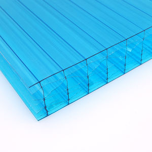 <span class=keywords><strong>แผ่น</strong></span>โพลีคาร์บอเนต Multiwall ขนาด10มม.-25มมสีน้ำตาล<span class=keywords><strong>ใส</strong></span>สีน้ำเงินป้องกันรังสียูวีสองด้านทนต่อสภาพอากาศเรือนกระจก<span class=keywords><strong>หลังคา</strong></span> - Product Image 2