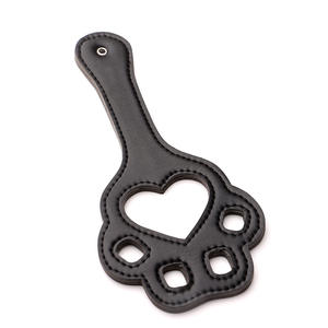 Racchetta in pelle SM <span class=keywords><strong>frusta</strong></span> in pelle zampa <span class=keywords><strong>di</strong></span> gatto suola dispositivo <span class=keywords><strong>di</strong></span> chiusura sculacciata SP flirtare racchetta formazione righello <span class=keywords><strong>di</strong></span> punizione - Product Image 5