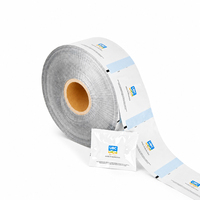 Rouleau de film d'emballage laminé en aluminium imprimé sur mesure pour sachet de poudre de complément alimentaire