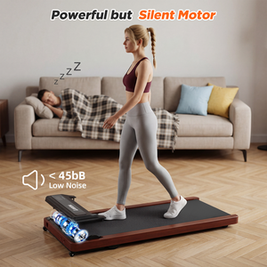Mini <span class=keywords><strong>tapis</strong></span> <span class=keywords><strong>de</strong></span> marche silencieux <span class=keywords><strong>ultra</strong></span>-<span class=keywords><strong>plat</strong></span> en bois pour bureau, vitesse 6 km/h, idéal pour bureau debout - OEM/ODM personnalisé - Product Image 3