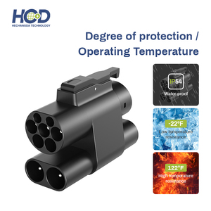 Adaptador de Carga para Vehículos Eléctricos HCD 250A CCS2 a CCS1, 1000V DC 240V 50A AC Tipo 2, <span class=keywords><strong>Conector</strong></span> de Actualización Retrofit - Product Image 2