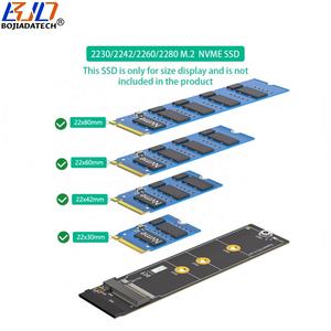 NGFF <span class=keywords><strong>M</strong></span>.<span class=keywords><strong>2</strong></span> <span class=keywords><strong>M</strong></span> إلى المفتاح <span class=keywords><strong>M</strong></span>/B + <span class=keywords><strong>M</strong></span> PCI-E cio 4X من من من من من x من من من من sim M2 NVME بطاقة محول d + كابل FPC مرن نوع R 20 10000 - Product Image 4