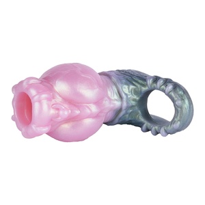 Funda de silicona suave para pene, extensor de pene, funda engrosadora de pene, extensor de pene masculino, juguetes sexuales para adultos al por mayor - Product Image 3