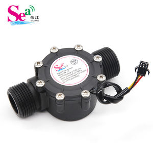 OEM DN25 датчик расхода воды для пищевых продуктов 2-100л Магнитный турбинный расходомер с эффектом Холла для кислотных жидкостей RS485/NPN/4-20 мА сигнал - Product Image 5