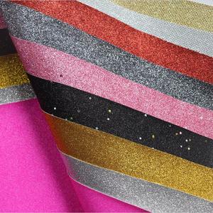 Tessuto glitter grosso in pelle alla moda unico ed ecologico di alta qualità - Product Image 6