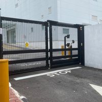 Reinforced Security Sliding Gate Multi-Factor Access Control (Fingerprint/IC Card) Anti-Tailgating Collision Avoidance Deters
