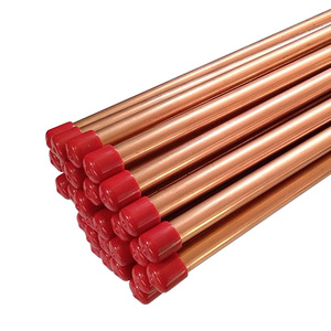 ASTM Red Seamless T2 Rod/Coil Water Copper Tube Proveedores de tubos de cobre rectos de 1/4 pulgadas - Product Image 4