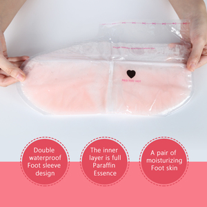 <span class=keywords><strong>Chaussettes</strong></span> Masques de Paraffine Hydratantes et Réparatrices pour les Pieds, Transparents et Jetables – Offre Spéciale Fabricant - Product Image 4