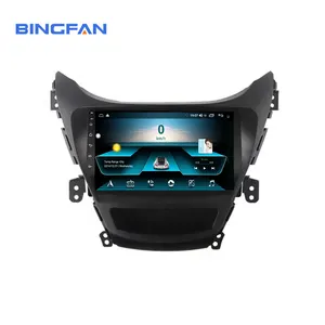 Suministro de Android 10 reproductor Multimedia para auto Hyundai Elantra 2012-2013 la Radio del coche con una cámara inversa gratis