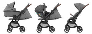 Cochecito Maxi-Cosi Soho ultracompacto desde el nacimiento hasta los 22 kg, plegado automático, cochecito para bebés y niños pequeños. - Product Image 6