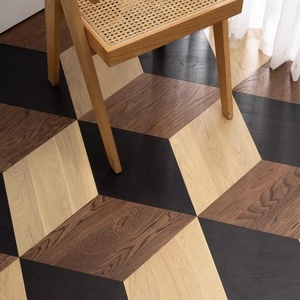 <span class=keywords><strong>Pavimento</strong></span> in Legno Composito Multistrato <span class=keywords><strong>a</strong></span> Motivo Esagonale <span class=keywords><strong>a</strong></span> Diamante in Quercia Multicolore, Parquet Chic in Legno Massello - Product Image 5