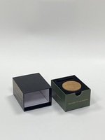 Boîte cadeau robuste à tiroir coulissant avec insert en mousse pour pot de crème en verre, personnalisable avec logo, prix usine