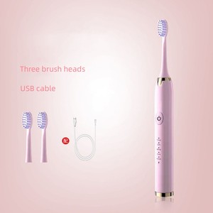 Ibrating-cepillo de dientes eléctrico sónico para niños, modelo automático recargable con cerdas suaves - Product Image 5