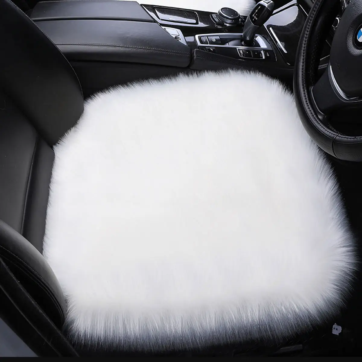 Pièces d'intérieur automobile coussins en peau de mouton pour chaise de bureau pour housses de siège de voiture mg 5