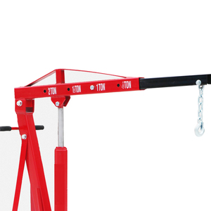 HUGO Brand 2T 3T Hydraulic Folding Engine Crane Vertical Hoist Pulley Workshop Hydraulic Crane <strong>Jack</strong> Engine Hoist Crane - Product Image 3