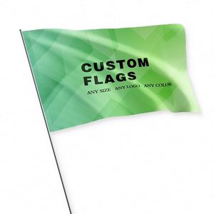 Best Price Custom 3*5ft Polyester <b>Flags</b> for Indoor Pride Agriculture Education Travel Agency Featuring Senegal Silk for - Product Image 3