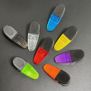 Magnetic Plastic Alligator Clips Oval Reusable Refrigerator Clips Pointed Nose 8.5x3cm Multi Color For Fridge Organization - Product Image 1