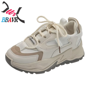 Zapatos Deportivos de Plataforma para Mujer, Modelo 2025, Color Blanco, Casuales, para Correr y Caminar - Product Image 5