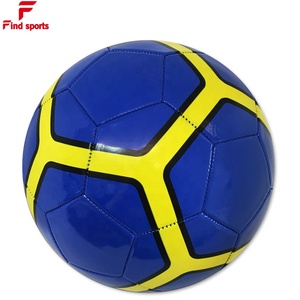 Popular Training Strike Design Football PVC Machine Stitched Ball with <strong>Inflating</strong> <strong>Needles</strong> for Kids Soccer Ball Size 4 in Blue Red - Product Image 2