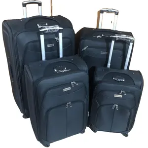 China manufacturers suitcase luggage travel nylon carry- on luggage spinner wheels suitcase trolley travel bags luggage