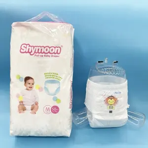 Nhà Máy Giá thương hiệu của OEM ODM cotton thoáng khí dùng một lần bé tã mẫu miễn phí cho thử nghiệm siêu mềm bé tã quần