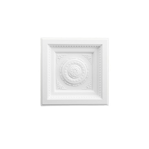 PU Quadratisches Lampenpanel Geprägtes Luxus-Design Deckenleuchte für Pool, Gastgewerbe und Restaurant Dekorative Vergoldete Leuchte - Product Image 1