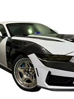 Ailes en fibre de carbone de style GTD pour Ford Mustang 2024, haute qualité