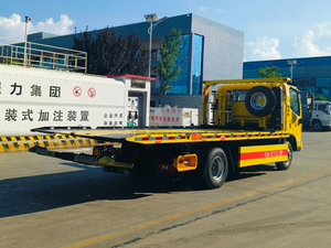 Foton 4X2 4T 130HP <b>Flatbed</b> Wrecker Tow <b>Truck</b> for Road Recovery - Product Image 4