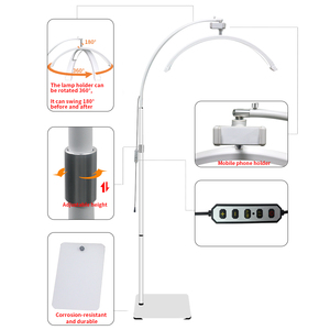 <span class=keywords><strong>Lampe</strong></span> de beauté à distance mise à niveau en gros <span class=keywords><strong>loupe</strong></span> faciale <span class=keywords><strong>manucure</strong></span> demi-lune anneau lumineux 24 pouces 3200k à 5600k pour vidéo - Product Image 6