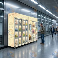Máquina Expendedora de Flores, Máquina Expendedora de Ramos Automática, Kit de Solución Comercial