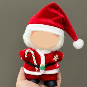 Poupée One Two Three Generations Wearable Christmas Suit Mini Toy Vêtements en coton polyester de haute qualité pour Gazi Sister - Product Image 4