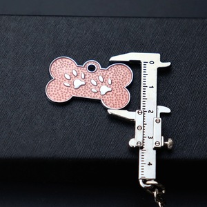 Etiquetas de aleación de hueso para mascotas, collares de huellas de <span class=keywords><strong>perro</strong></span> a la moda, etiquetas decorativas, placas de identificación grabadas - Product Image 4