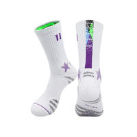 Chaussettes de sport tricotées d'hiver pour hommes de qualité supérieure - Confort extensible épais pour l'entraînement sportif d'élite, conception respirante