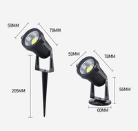 Lampe de sol paysagère IP65, éclairage de jardin, lumière LED extérieure étanche, lampadaire de jardin