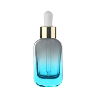 Botol Tetes Kaca Minyak Esensial Serum Kristal Bening Mewah 15ml 30ml 50ml 100ml