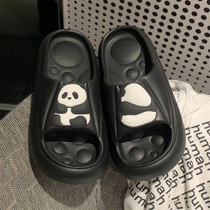 XIXITIAO pantoufles à la mode pantoufles confortables hommes adultes drôle dans la maison animal maison pantoufles femmes <span class=keywords><strong>panda</strong></span> ours chaussures pour femmes - Product Image 2