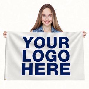พิมพ์ดิจิทัล ออกแบบได้ทุกแบบ ใช้สีได้ทุกสี ใช้โลโก้ได้ทุกแบบ ธงโพลีเอสเตอร์แบบแขวน/ติดตั้ง คุณภาพพรีเมียม เป็นมิตรกับสิ่งแวดล้อม รับทำตามสั่ง - Product Image 4