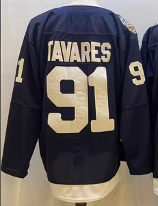 OEM Customizable Ice Hockey Jerseys Set Custom Made Team Hockey Wear Uniforms 100% Polyester Heat-Transfer Printed - Product Image 5